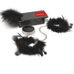 Coffret Bling Bling - Menottes, plumeau et poudre paillete