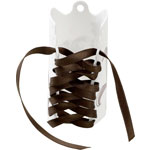 ACCESSOIRES Cuffies Menottes - Printed with brown flowers