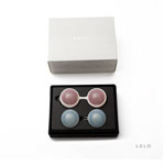 LELO Luna Balls Rose-Bleu - Boules de Geisha