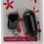 Wireless Egg Black - Oeuf vibrant tlcommand