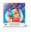 Santa Duckie Ornament