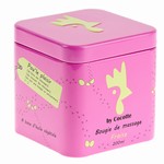 Bougie de massage fraise