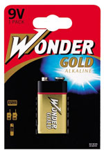 1 Batterie PP3 / 6LR61 / 9V