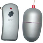 Oeuf vibrant Gris 10 fonctions sans fil